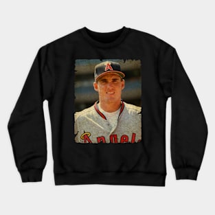 Tim Salmon in Los Angeles Angels of Anaheim Crewneck Sweatshirt